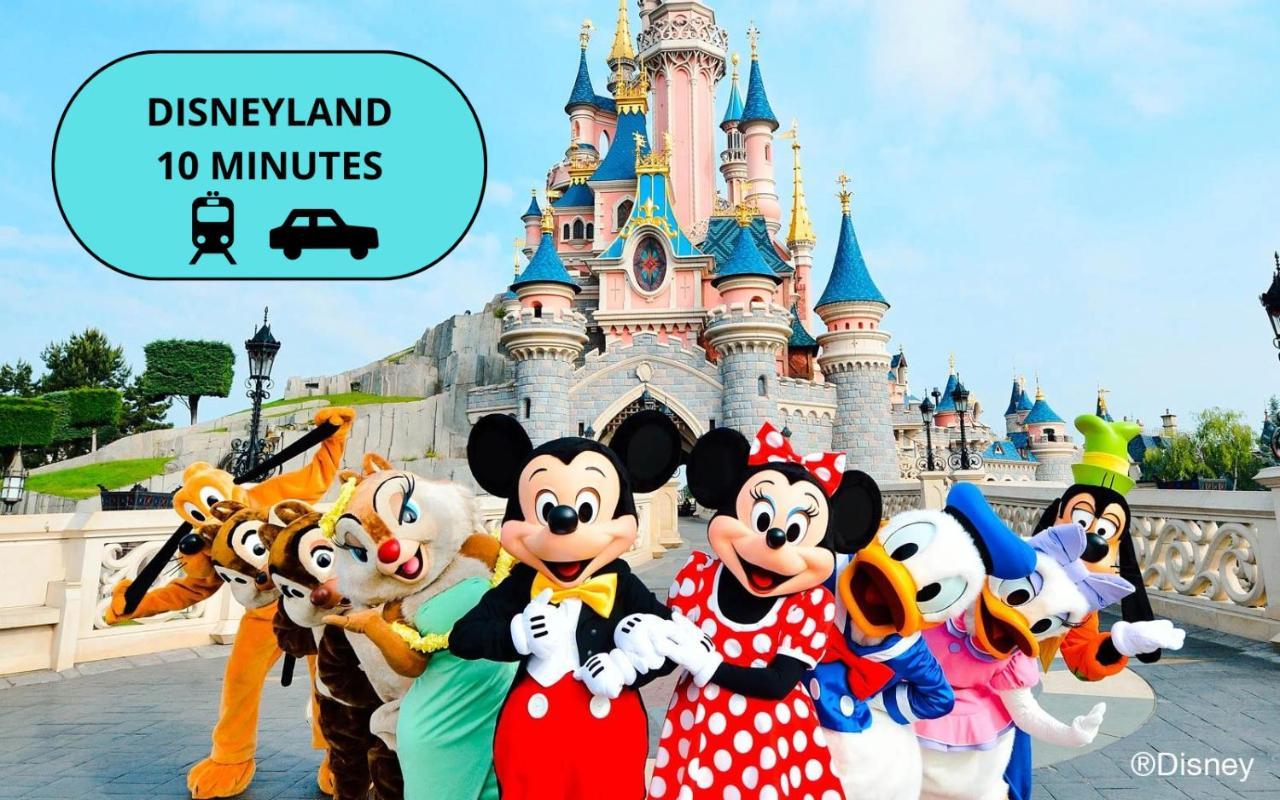 Sweet Home Disneyland Paris - Cosy Apartment Wifi Bussy-Saint-Georges Exteriör bild